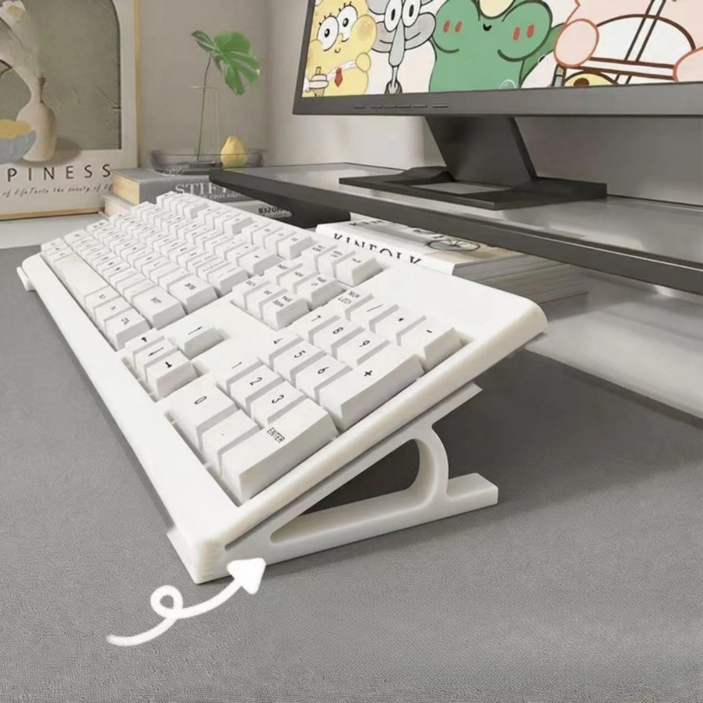 Office Technology - 2 adet ergonomik klavye yükseltici ofis