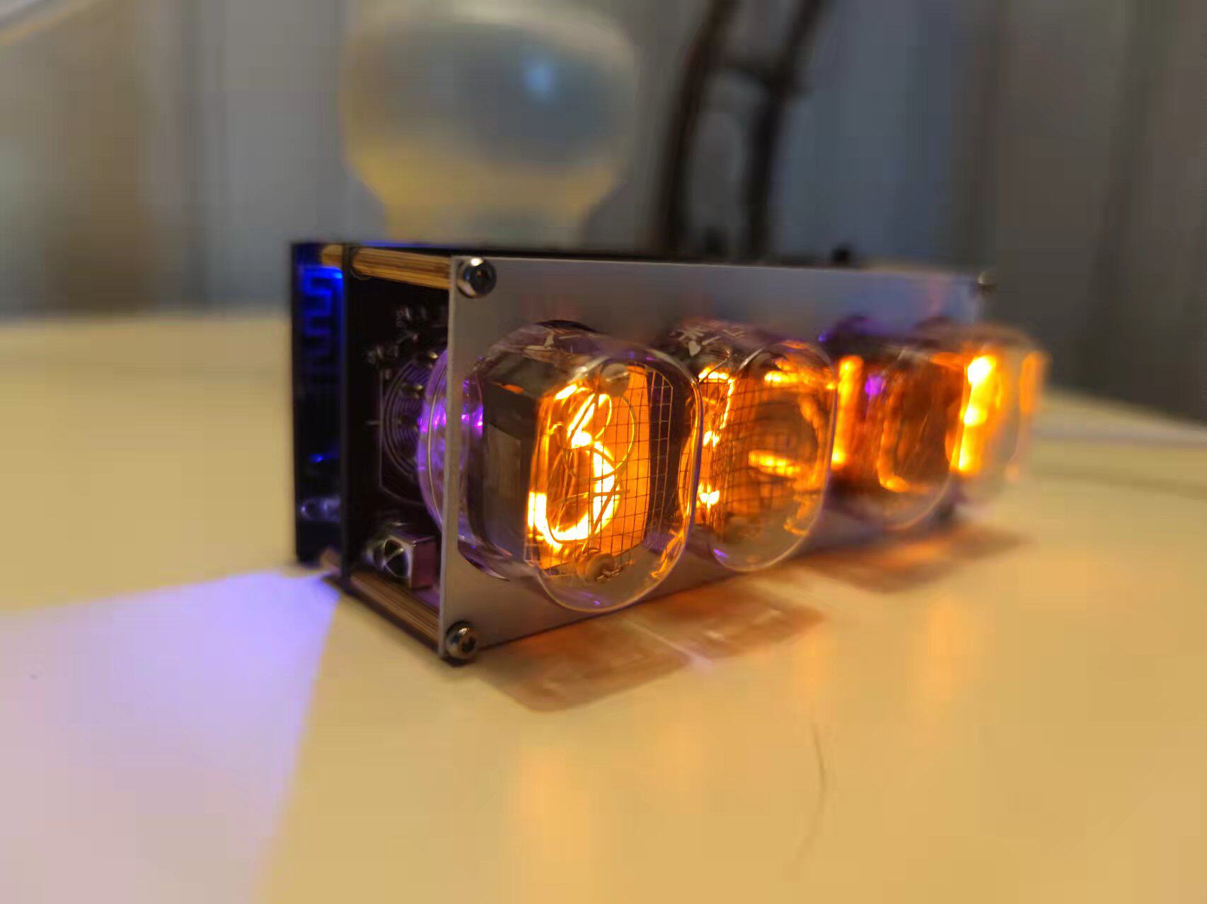 QS30-1 Nixie Tüp Saati, Retro  - Tech Office Youtube incelemesi ve fiyatı
