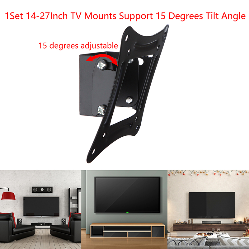 1 Set 14-27 İnç TV Askı Aparat - Flat Panel Mount Tilt incelemesi ve fiyatı
